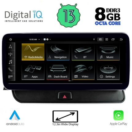 DIGITAL IQ TOP 19930_CPA (12.3inc) MULTIMEDIA for AUDI Q5 mod. 2008-2018