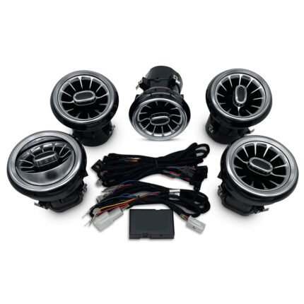 DIQ AMBIENT 8176 GB BENZ A-CLA AIR VENTS (Digital iQ Turbine Air Vent Ambient Light Kit MERCEDES A - CLA - GLA mod. 2012-2020)