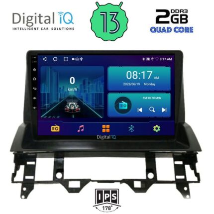 DIGITAL IQ BXB 1376_GPS DASH (10inc) MULTIMEDIA TABLET for MAZDA 6 mod. 2002-2008