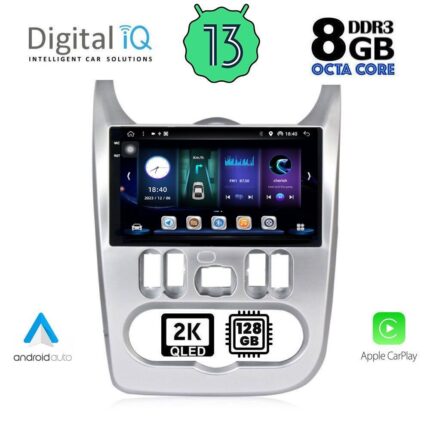 DIGITAL IQ BXD 11101_CPA (9inc) MULTIMEDIA TABLET for DACIA DUSTER – LOGAN – SANDERO mod. 2006-2012
