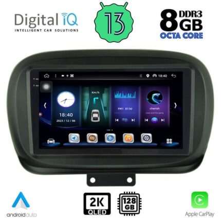 DIGITAL IQ BXD 11134_CPA (9inc) MULTIMEDIA TABLET for FIAT 500Χ mod. 2014>