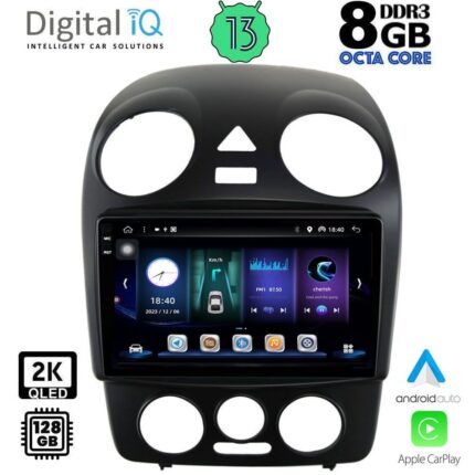 DIGITAL IQ BXD 11742_CPA (9inc) MULTIMEDIA TABLET for VW BEETLE mod. 2004-2011