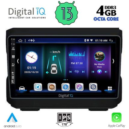 DIGITAL IQ BXD 6272_CPA (10inc) MULTIMEDIA TABLET for JEEP  mod. 2007-2014 - DODGE mod. 2007>