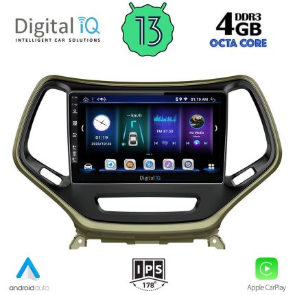 DIGITAL IQ BXD 6273_CPA (10inc) MULTIMEDIA TABLET for JEEP CHEROKEE mod. 2014>