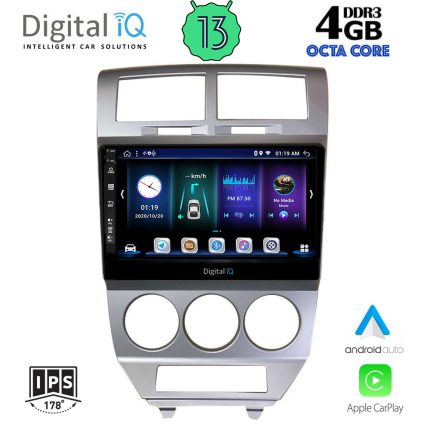DIGITAL IQ BXD 6275_CPA (10inc) MULTIMEDIA TABLET for DODGE CALIBER mod. 2006-2012