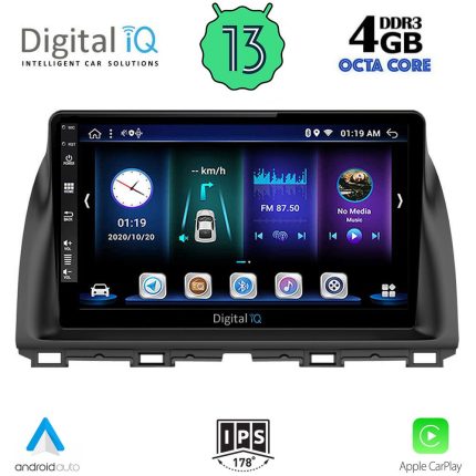DIGITAL IQ BXD 6380_CPA (10inc) MULTIMEDIA TABLET for MAZDA CX5 mod. 2013-2017