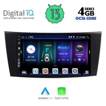 DIGITAL IQ BXD 6407_CPA (8inc) MULTIMEDIA TABLET for MERCEDES E W211 – CLS mod. 2003-2009