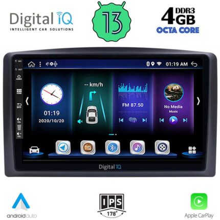 DIGITAL IQ BXD 6421_CPA (10inc) MULTIMEDIA TABLET for MERCEDES VITO – VIANO  (W447) mod. 2015-2022