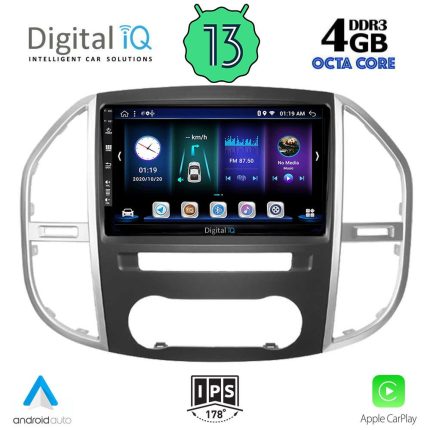 DIGITAL IQ BXD 6429_CPA (10inc) MULTIMEDIA TABLET for MERCEDES VITO – VIANO  (W447) mod. 2015>