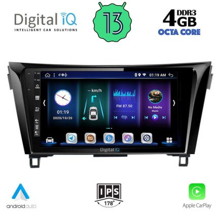 DIGITAL IQ BXD 6468_CPA (10inc) MULTIMEDIA TABLET for NISSAN QASHQAI - XTRAIL mod. 2014-2021