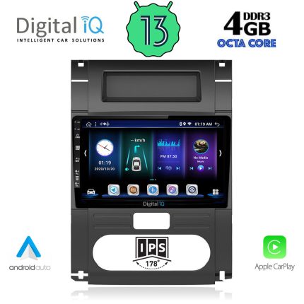 DIGITAL IQ BXD 6477_CPA (10inc) MULTIMEDIA TABLET for NISSAN XTRAIL mod. 2007-2013