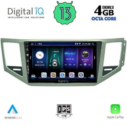 DIGITAL IQ BXD 6745_CPA (10inc) MULTIMEDIA TABLET for VW GOLF SPORTSVAN mod. 2014>