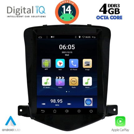 DIGITAL IQ BXD 6925_CPA TESLA STYLE  for CHEVROLET CRUZE mod. 2008-2012