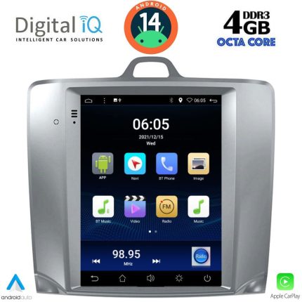 DIGITAL IQ BXD 6956_CPA TESLA STYLE for FORD FOCUS mod. 2004-2011