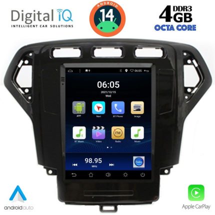 DIGITAL IQ BXD 6957_CPA TESLA STYLE for FORD MONDEO mod. 2007-2010