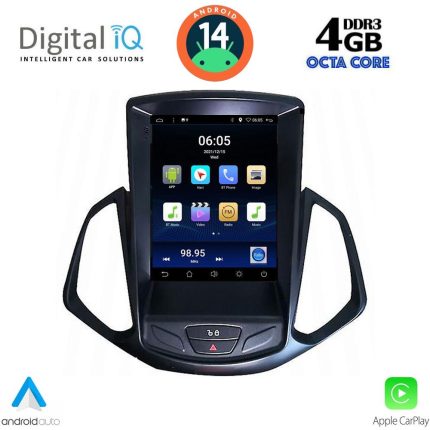 DIGITAL IQ BXD 6966_CPA TESLA STYLE for FORD ECOSPORT mod. 2012-2018