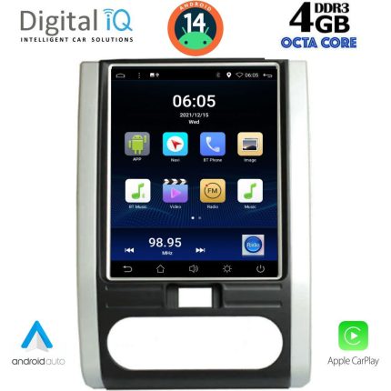 DIGITAL IQ BXD 6967_CPA TESLA STYLE for NISSAN XTRAIL mod. 2007-2014