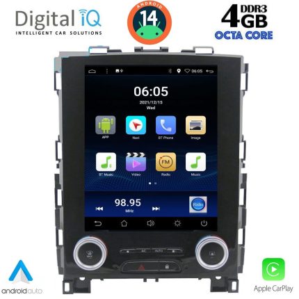 DIGITAL IQ BXD 6998_CPA TESLA STYLE  for RENAULT KOLEOS - MEGANE 4 mod. 2016>