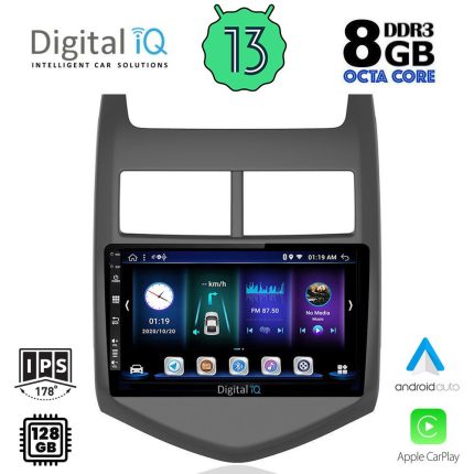 DIGITAL IQ BXD 8074_CPA (9inc) MULTIMEDIA TABLET for CHEVROLET AVEO mod. 2011-2014