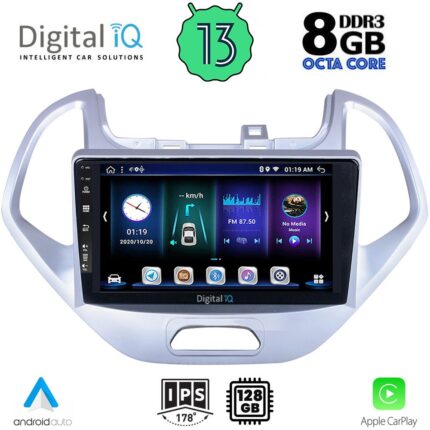 DIGITAL IQ BXD 8167LO_CPA (9inc) MULTIMEDIA TABLET for FORD KA mod. 2017>