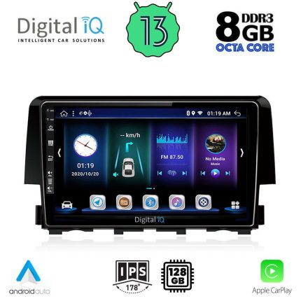 DIGITAL IQ BXD 8191_CPA (9inc) MULTIMEDIA TABLET for HONDA CIVIC mod. 2016>