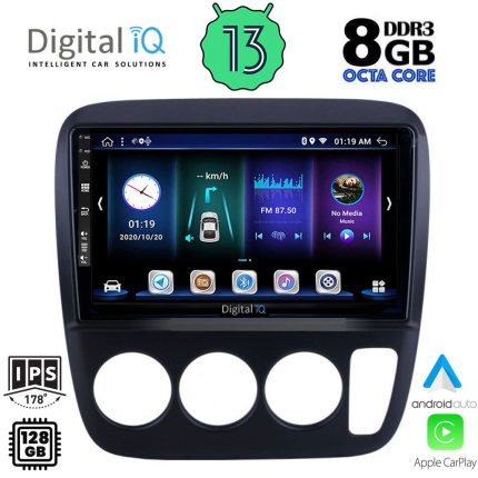 DIGITAL IQ BXD 8196_CPA A/C (9inc) MULTIMEDIA TABLET for HONDA CRV mod. 1996-2006