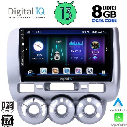 DIGITAL IQ BXD 8210_CPA A/C (9inc) MULTIMEDIA TABLET for HONDA JAZZ mod. 2002-2008