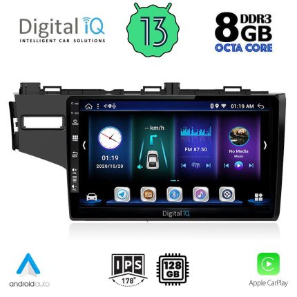 DIGITAL IQ BXD 8212_CPA (10inc) MULTIMEDIA TABLET for HONDA JAZZ mod. 2013>