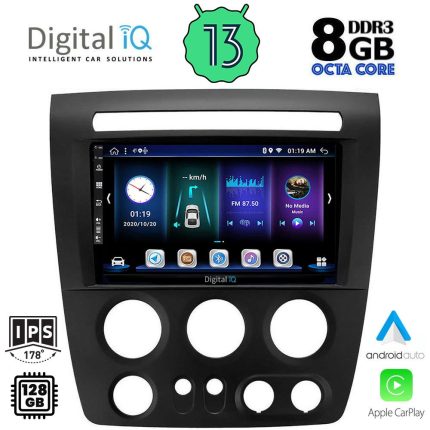 DIGITAL IQ BXD 8218_CPA (9inc) MULTIMEDIA TABLET for HUMMER H3 mod. 2005-2009