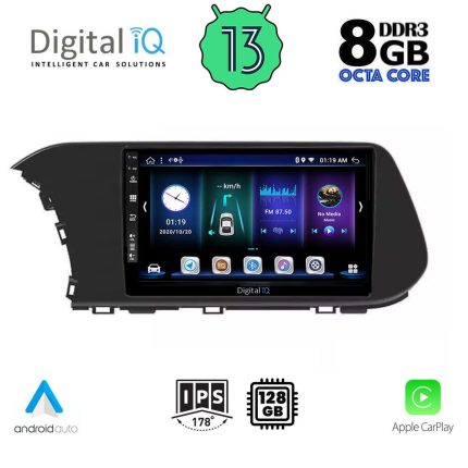 DIGITAL IQ BXD 8220_CPA (10inc) MULTIMEDIA TABLET for HYUNDAI i20 mod. 2021>