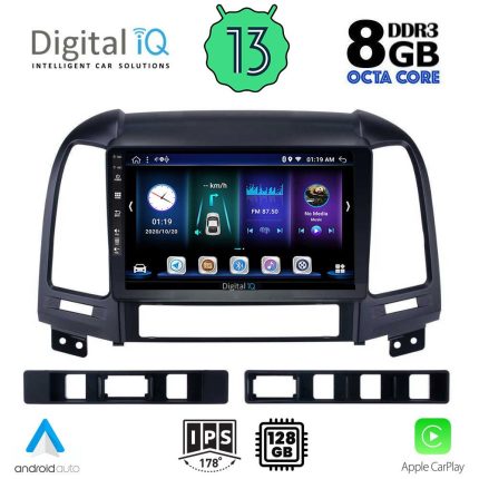 DIGITAL IQ BXD 8239_CPA (9inc) MULTIMEDIA TABLET for HYUNDAI SANTA FE  mod. 2005-2013