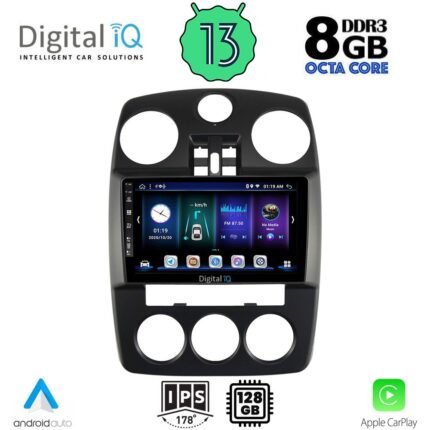 DIGITAL IQ BXD 8287_CPA (9inc) MULTIMEDIA for CHRYSLER PT CRUISER mod. 2005-2010