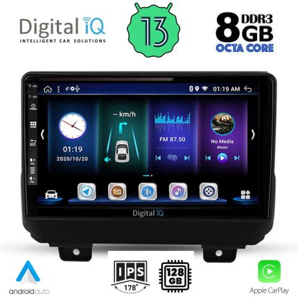 DIGITAL IQ BXD 8298_CPA (9inc) MULTIMEDIA TABLET for JEEP WRANGLER mod. 2018>