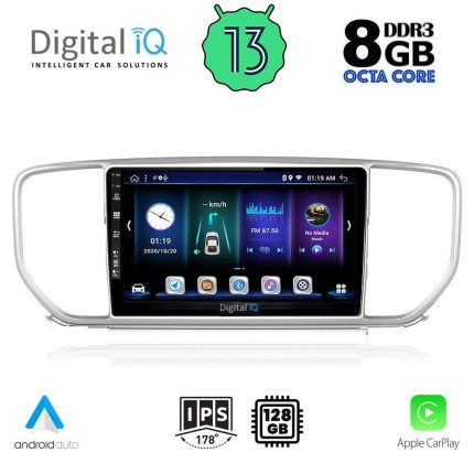 DIGITAL IQ BXD 8327_CPA (9inc) MULTIMEDIA TABLET for KIA SPORTAGE mod. 2018>