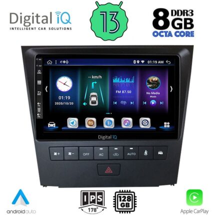 DIGITAL IQ BXD 8341_CPA (9inc) MULTIMEDIA TABLET for LEXUS GS mod. 2004-2011