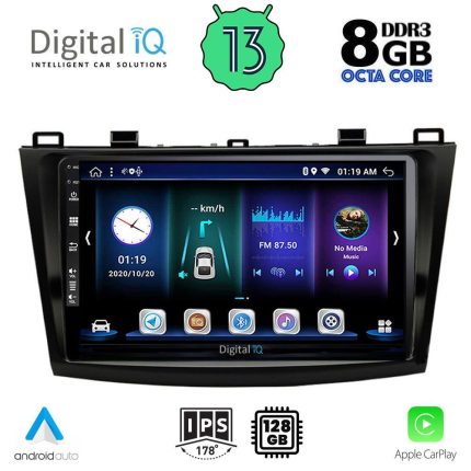 DIGITAL IQ BXD 8366_CPA (9inc) MULTIMEDIA TABLET for MAZDA 3 mod. 2009-2014