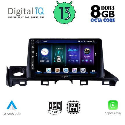 DIGITAL IQ BXD 8379_CPA (9inc) MULTIMEDIA TABLET for MAZDA 6 mod. 2017-2020