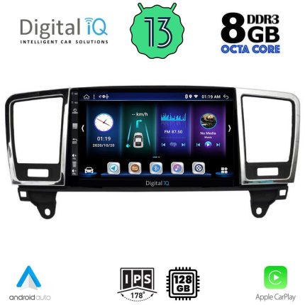 DIGITAL IQ BXD 8415_CPA (9inc) MULTIMEDIA TABLET for MERCEDES ML (W166) – GL (X166) mod. 2011-2019