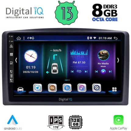DIGITAL IQ BXD 8421_CPA (10inc) MULTIMEDIA TABLET for MERCEDES VITO – VIANO  (W447) mod. 2015-2022