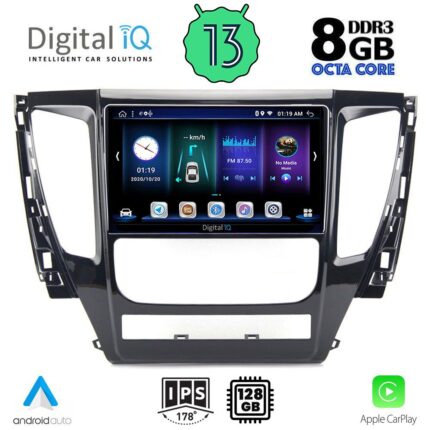 DIGITAL IQ BXD 8447A_CPA (9inc) MULTIMEDIA TABLET for MITSUBISHI PAJERO mod. 2013-2020