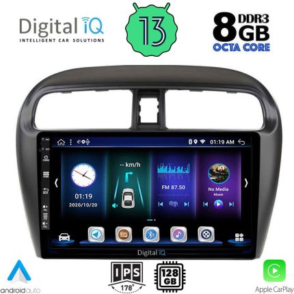 DIGITAL IQ BXD 8448_CPA (9inc) MULTIMEDIA TABLET for MITSUBISHI SPACESTAR mod. 2013-2020