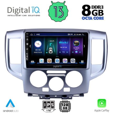 DIGITAL IQ BXD 8458_CPA (9inc) MULTIMEDIA TABLET for NISSAN NV 200 mod. 2009>