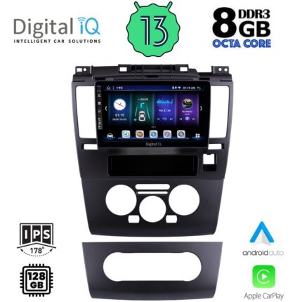 DIGITAL IQ BXD 8465_CPA (9inc) MULTIMEDIA TABLET for NISSAN TIDA mod. 2004>