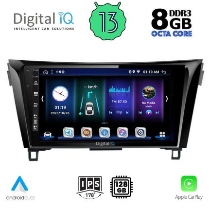 DIGITAL IQ BXD 8468_CPA (10inc) MULTIMEDIA TABLET for NISSAN QASHQAI - XTRAIL mod. 2014-2021