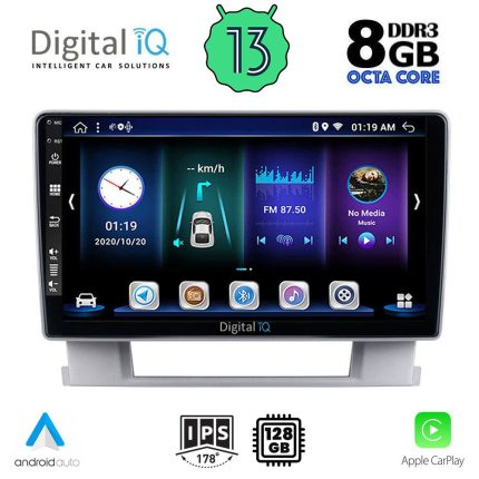 DIGITAL IQ BXD 8482_CPA (9inc) MULTIMEDIA TABLET for OPEL ASTRA J mod.2010-2016
