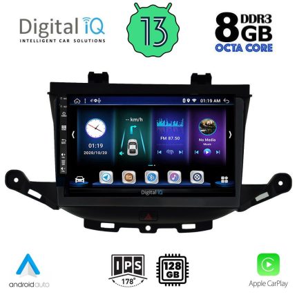 DIGITAL IQ BXD 8483_CPA (9inc) MULTIMEDIA TABLET for OPEL ASTRA K mod. 2015>