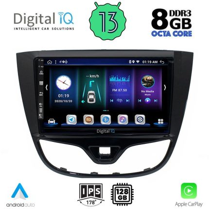 DIGITAL IQ BXD 8489_CPA (10inc) MULTIMEDIA TABLET for OPEL KARL mod. 2014-2019