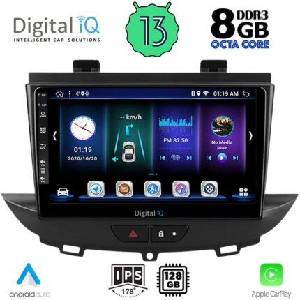 DIGITAL IQ BXD 8490_CPA (9inc) MULTIMEDIA TABLET for OPEL CROSSLAND – GRANDLAND mod. 2017>