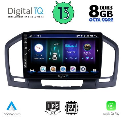DIGITAL IQ BXD 8491_CPA (9inc) MULTIMEDIA TABLET for OPEL INSIGNIA  mod.2008-2013