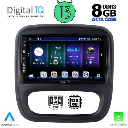DIGITAL IQ BXD 8499_CPA (9inc) MULTIMEDIA TABLET for OPEL VIVARO – RENAULT TRAFIC – FIAT TALENDO – NISSAN NV 300 mod. 2014>